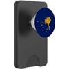 America's Last Frontier Alaska Bandiera dello stato dell'Alaska dell'Alaska Big Dipper Orsa Maggiore PopSockets PopWallet per MagSafe