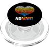 Movimento contro la guerra, no-war Nessuna guerra, pace, contro la guerra, nessuna guerra PopSockets PopGrip per MagSafe