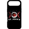 St John's Canada Flag Tees Custodia per iPhone Air Bandiera del Canada di San Giovanni
