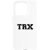 TRX For Beginners / TRX Distressed Moder Custodia per iPhone 15 Pro TRX Design per principianti TRX/carattere audace e moderno invecchiato