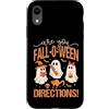 Fall-O-Ween Fun Designs Custodia per iPhone XR Sei Fall-O-Ween Indicazioni Cute Ghosts