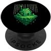witch house voxel house pixel synth witc Sintetizzatore del Tempio Pixel di Witch House PopSockets PopGrip Adesivo