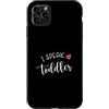 Funny Vintage Mothers Day Tees AK Custodia per iPhone 11 Pro Max I Speak Todller, Vintage la festa della mamma