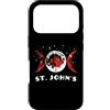 St John's Canada Flag Tees Custodia per iPhone 17 Pro Bandiera del Canada di San Giovanni
