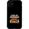 Funny Dachshund Running Legs At Maximum Custodia per iPhone 11 Gambe Al Massimo Tutti Quattro A Full Speed Bassotto