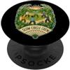 Jimbeels SLOW CIRCLE CREW Gruppo qigong al parco PopSockets PopGrip Adesivo