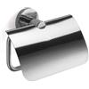 Inda Portarotolo basculante con coperchio Touch cromo lucido