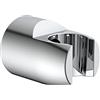 EISL DXZ-04 DXZ-04-Supporto da Parete per soffione Doccia, in plastica, Finitura cromata