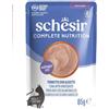 Schesir Complete Nutrition Mousse per Gatti - Tonnetto con Alicette - 12x85 gr