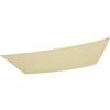 AKTIVE Vela ombreggiante rettangolare 300x200 cm beige, per terrazza o giardino, poliestere 160 g/m², protezione solare UV50, 4 corde di fissaggio, facile da installare, zone d'ombra esterne (61017)