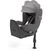 CYBEX Seggiolino Auto Sirona T I - Size Plus Mirage Grey Con Cappottina 40-105cm