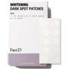 Face D Whitening Dark Spot Patch Schiarenti Anti-Macchia, 2 x 10 patches