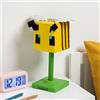 Paladone Minecraft Bee SoftGlo - Lampada a forma di ape con paralume in peluche, illuminazione ambientale morbida per camere da letto e sale giochi