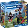 PLAYMOBIL | Cavalieri | Troll con il tesoro dei Cavalieri del Leone | Personaggio troll con clava mobile e scrigno del tesoro | Giocattolo per bambini dai 4 anni in su | 72116