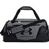 Under Armour Unisex Undeniable 5.0 Small Duffle Bag - Pitch Gray Medium Heather / Black / Black - Small
