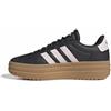 adidas Donna VL Court Bold Shoes, Core Black/Distilled Pink/Gold Met., 38 EU