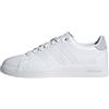 adidas Donna Advantage Premium Leather Shoes, Cloud white/Cloud white/silver dawn, 43 1/3 EU