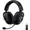 Logitech Cuffie riduzione del rumore gaming wireless con microfono Logitech G PRO X - Nero - refurbished