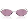 Ray-Ban Occhiali da Sole RB3757 004/69 Kai Argento/Viola Unisex 56/15/145