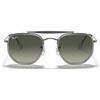 Ray-Ban Occhiali da Sole RB3648M 004/71 The Marshall II Argento/Grigio Sfumato Unisex 52/23/145