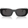 Prada Occhiali da Sole PRB05S 09Q08Z Nero/Grigio Scuro Donna 53/19/140