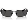 Prada Occhiali da Sole PSB54S 1AB08Z Linea Rossa Nero/Grigio Scuro Uomo 59/17/145