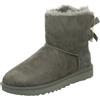 UGG Mini Bailey Bow Ii, Stivali Classici Donna, Grigio, 39 EU