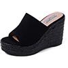 QUEEN HELENA Zatteroni Sandali Alti Zeppe con Fascia Platform Donna ZM9444A