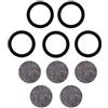 Generic Kit professionale di ricostruzione con 5 guarnizioni e 5 filtri in carburo