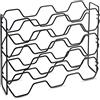 Metaltex Hexagon 15 Lava - Portabottiglie 15 posti - (382915)