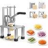 VEVOR Tagliapatate per Patate Fritte, Taglierina per Patate Verdure a Bastoncino con Lame di Ricambio 1/4 e 3/8 pollici 420J2 SUS301, Divisore per Frutta Levatorsoli per Mela, Ristorante, Cucina