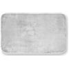 Gemitex Tappeto Merlino Grigio Chiaro Ultrassorbente, Poliestere, 40 x 70 cm