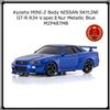 KYOSHO Carrozzeria Kyosho MINI-Z NISSAN SKYLINE GT-R R34 V.specIINur Metallic Blue M...