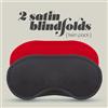 Crushious Maschere Sexy Satin 2pz RED/BLACK