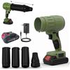STARLYF Power Blower - Soffiatore di foglie, Portatile e Potente, Leggero, compatto, Senza fili, Rimozione della Neve, Asciuga Auto, Vel soffiaggio fino a 120 KM/H