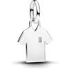 PANDORA Moments 794708C01 - Ciondolo a forma di maglia da calcio, in argento Sterling con zirconi, compatibile con Me e Moments