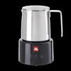illy Milk Frother - montalatte elettrico nero by Piero Lissoni