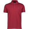 BE BOARD Maglia Polo Uomo a Manica Corta in Cotone Piquet, Taglie Calibrate Fino a 9XL, Eleganza e Comfort in Vari Colori,Bordeaux,8XL
