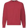 Fruit of The Loom - Raglan Sweatshirt, Felpa, Unisex