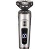 INF Rasoio elettrico con lama di rasoio rotante 3D D'argento