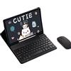 INF Tastiera e mouse Bluetooth per Samsung Galaxy Tab S7+/S8+/S7 FE