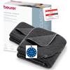 Beurer HD 65 Termocoperta Elettrica 180x130 Cm Grigio Scuro 3 Livelli Di Temperatura Con Spegnimento Automatico Lavabile In Lavatrice