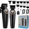 INF Set professionale tagliacapelli e rifinitore cordless per casa e salone