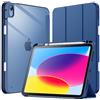 JETech Custodia per iPad (A16) 11ª/10ª Gen, Navy