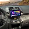 Hikity 4+64GB Android 15 Autoradio per Toyota RAV4 2007-2012 con Wireless Carplay Android Auto, 9 Pollici Touch Screen con Navigatore GPS Bluetooth WiFi FM/RDS Retrocamera