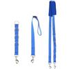 Garvee Set di 3 guinzagli per toelettatura cane e gatto in nylon regolabile con D-Ring - Fascia di sicurezza per tavolo, vasca da bagno, asciugatura - Accessori professionali per animali domestici,