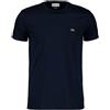 LACOSTE Uomo Lacoste T-shirt Logo In Cotone Pima Blu