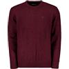 BARBOUR Uomo Barbour Maglione Girocollo In Lana Marmorizzato