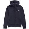 FRED PERRY Uomo Fred Perry Felpa Full Zip Con Cappuccio Logo