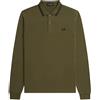 FRED PERRY Uomo Fred Perry Polo Manica Lunga